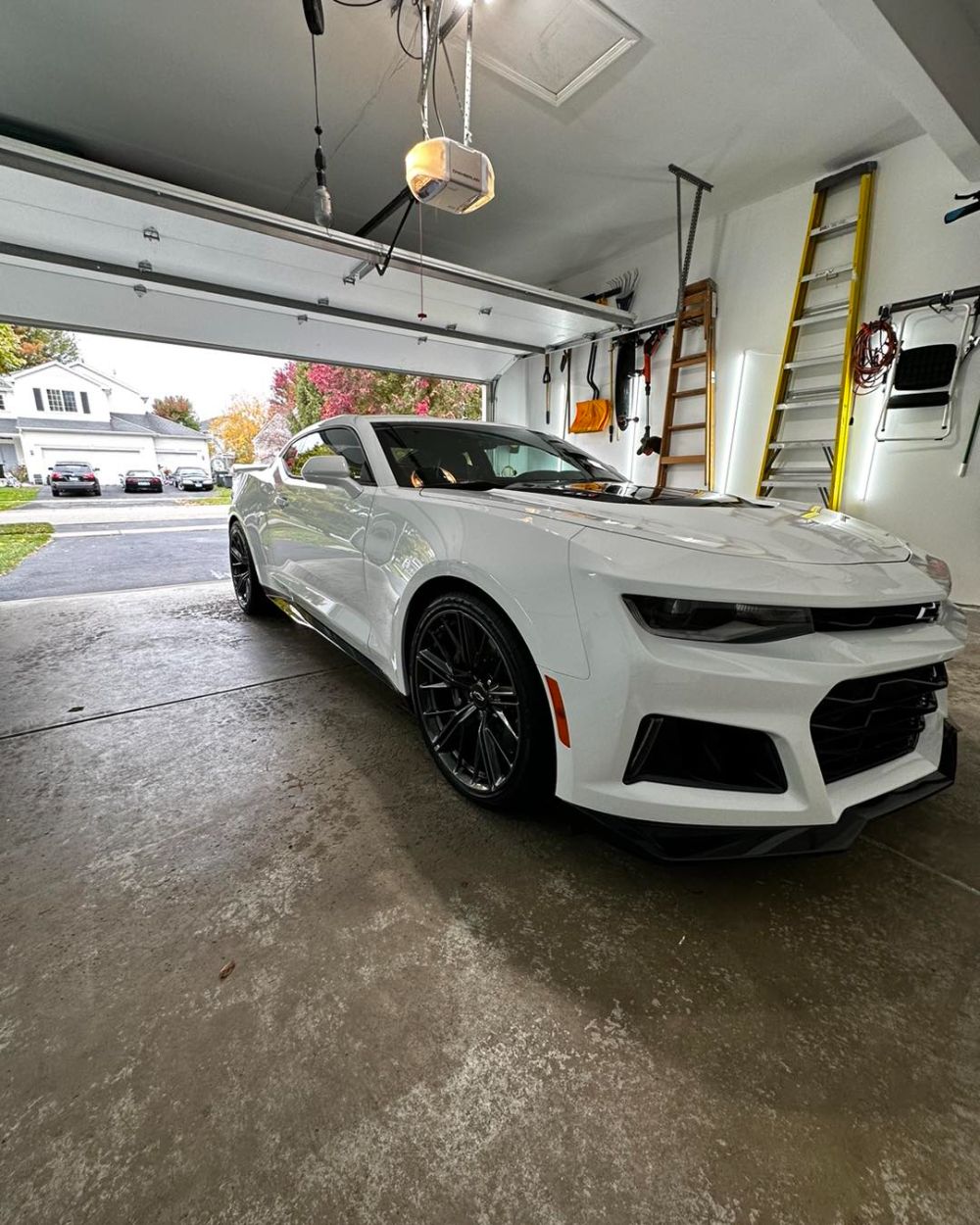 PPF install on a Chevrolet Camaro at Detail Tech