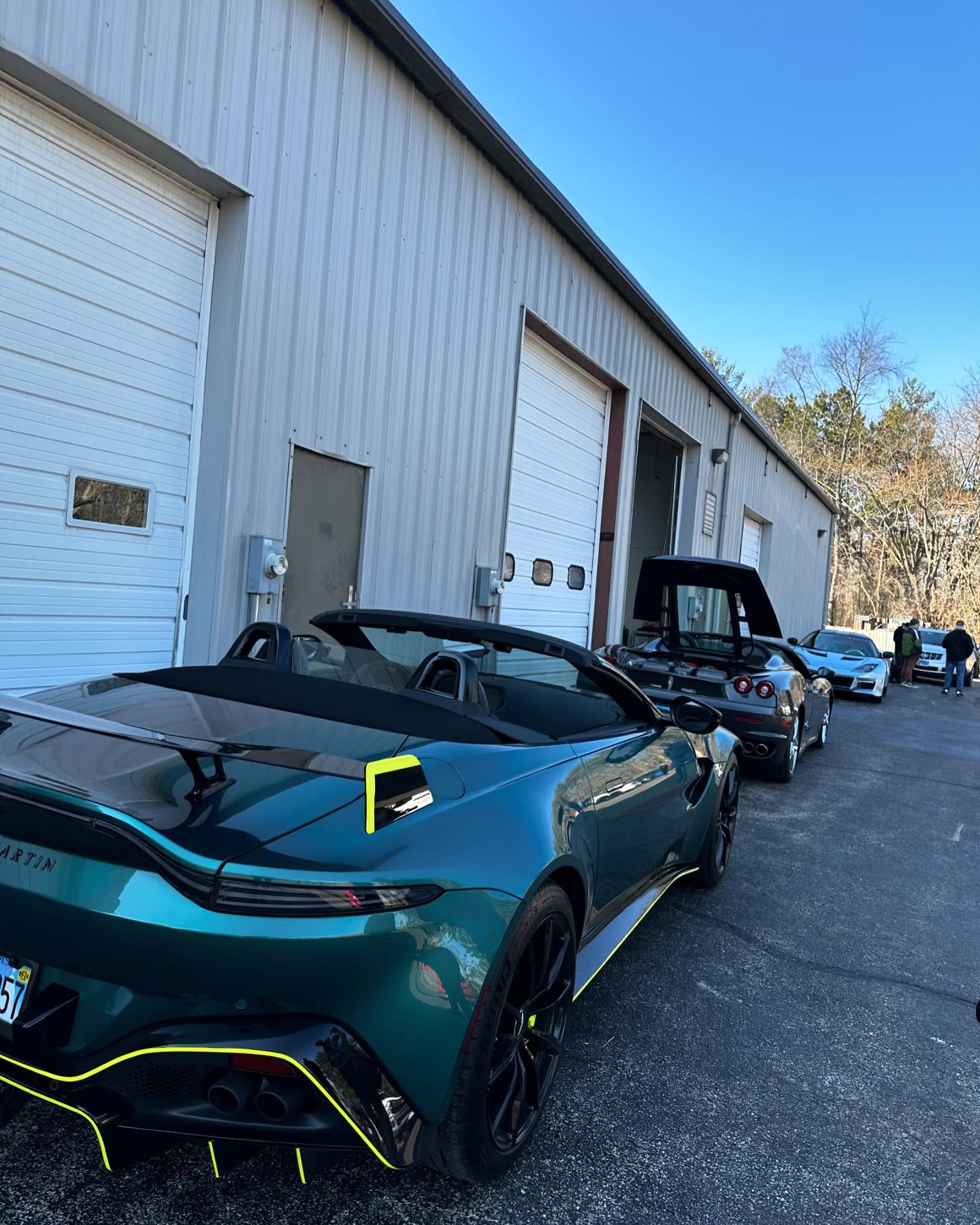 Ceramic-coated Ferrari California at Detail Tech