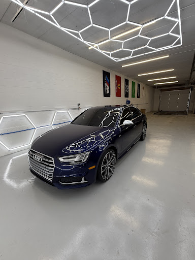 Blue Audi S4 corrected and coated at Detail Tech