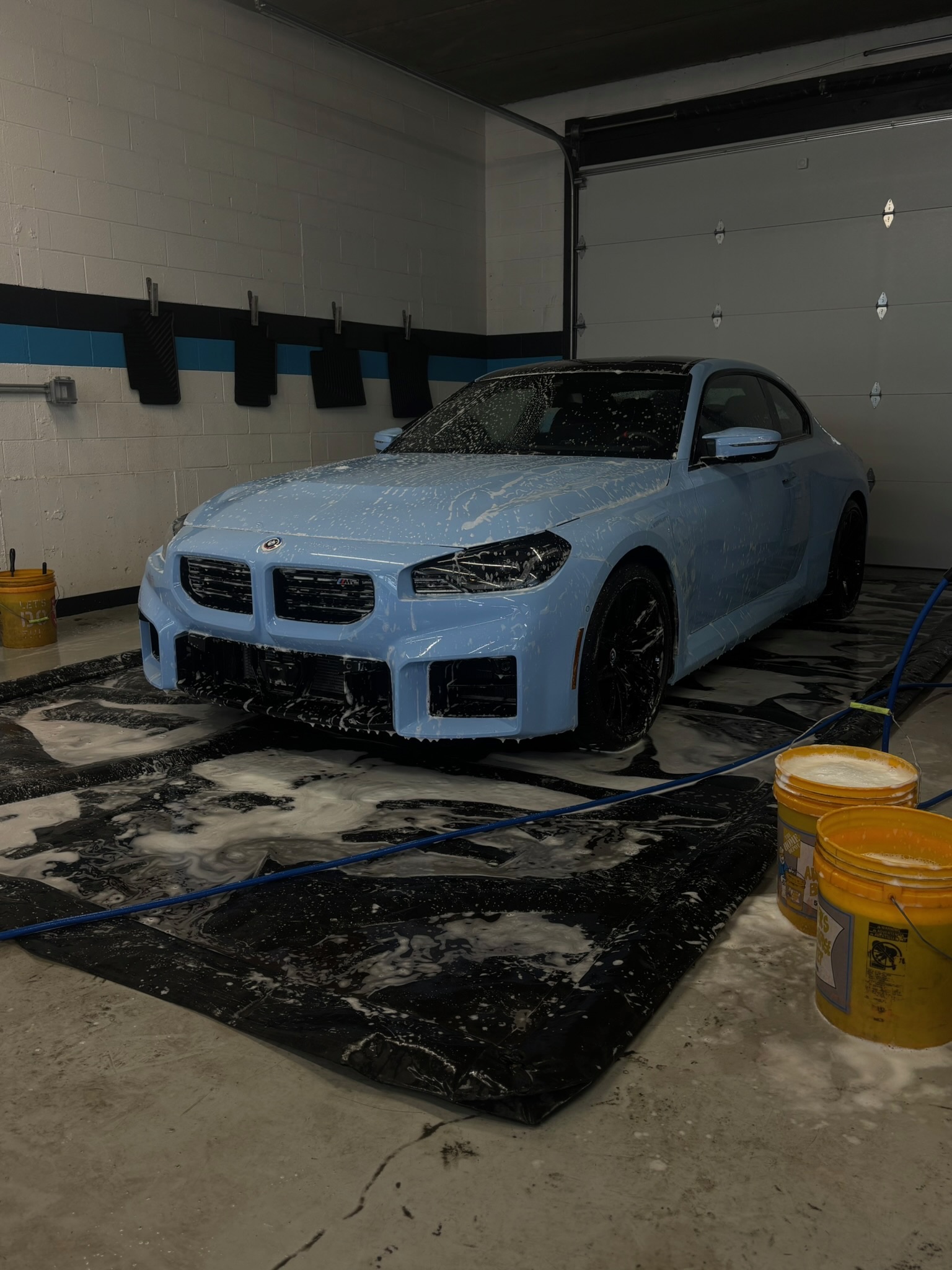 BMW M2 foam wash during a maintenance wash at Detail Tech