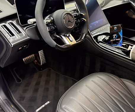 Detailed Mercedes-AMG cabin at Detail Tech
