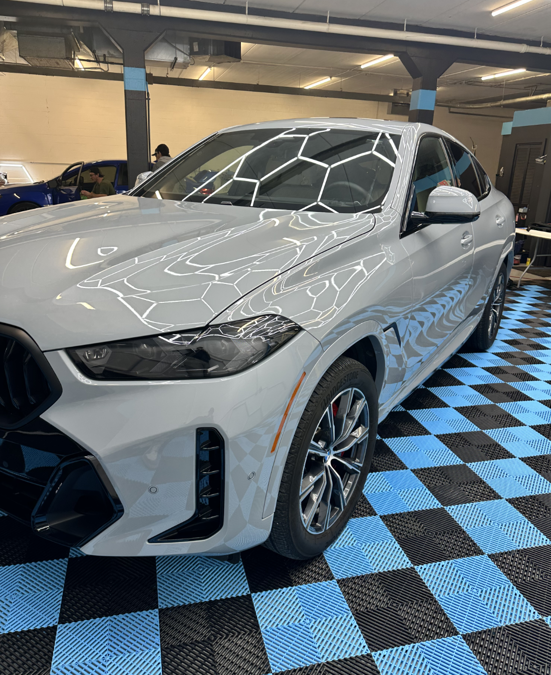 Grey BMW X6 after a Standard exterior detail at Detail Tech